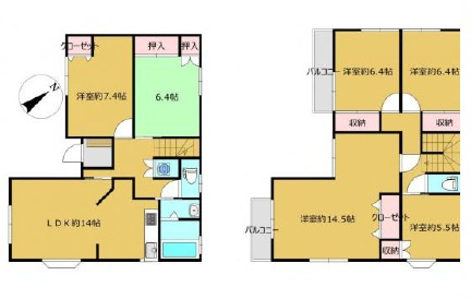 【間取り】 | 千葉市花見川区こてはし台１丁目
