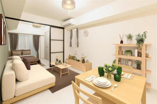 アーバネックス堺筋本町の寝室