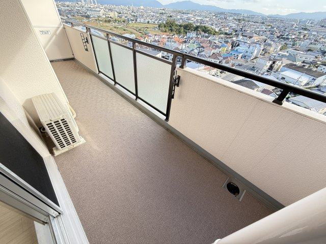 スペリオシティ泉北深井のバルコニー