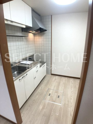 【キッチン】 | ガーデンヒルズN | 同型タイプお料理しやすいキッチンです