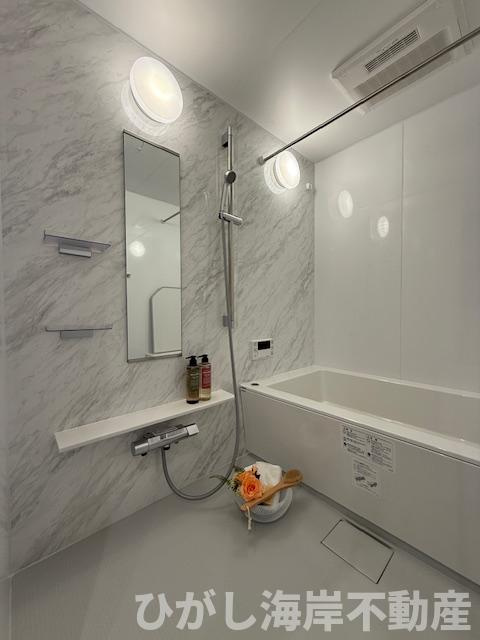 グラン・コート湘南茅ヶ崎の浴室|新規リフォーム完了！　浴室乾燥機付きユニットバス