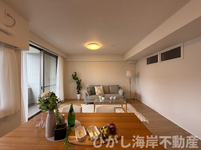 グラン・コート湘南茅ヶ崎のダイニング|新規リフォーム完了！　17.3帖　LDK