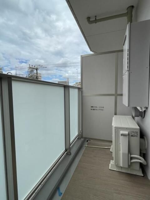 シャローム亀戸のバルコニー