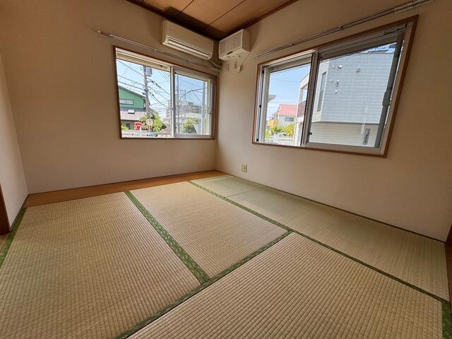 ハイムライラックＢの和室|和室約４．５帖