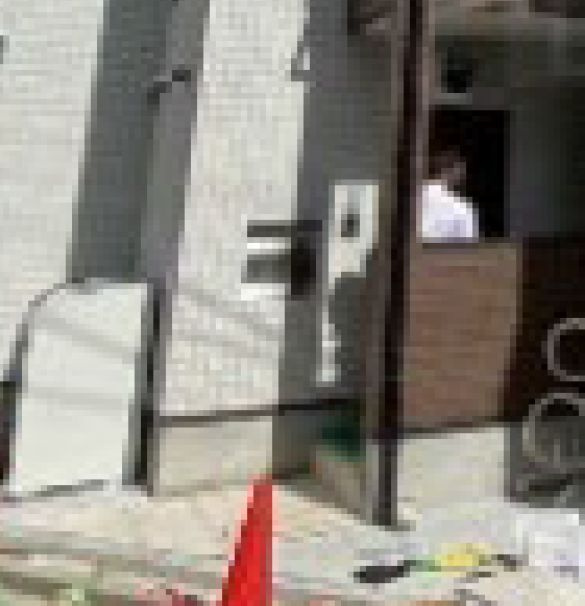 ハーモニーテラス中村橋のエントランス