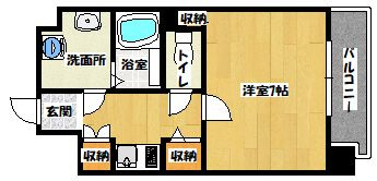 ティファニーヒルズの間取り