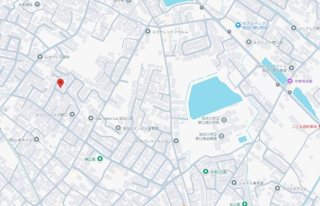 【地図】 | 加古川市野口町長砂　中古戸建