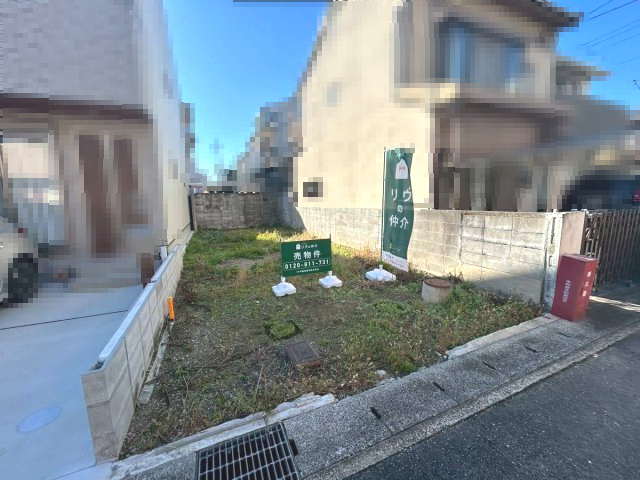 京都市西京区上桂三ノ宮町の外観|間口：約4.48ｍ
弊社グループ会社にて建築プランのご提案も可能です。