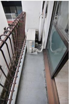 【バルコニー】 | フラット中野 | バルコニー付きです♪