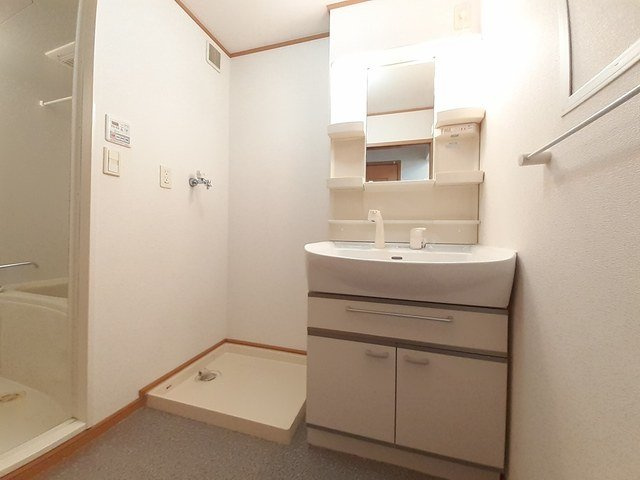 ベルメゾンの洗面所