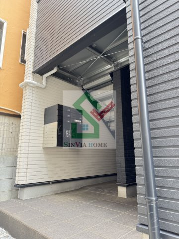 クレイス新所沢2のエントランス