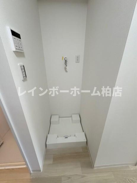 特典：仲介手数料が無料です!!の設備|室内洗濯機置き場です