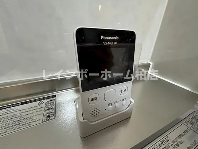 特典：仲介手数料が無料です!!のセキュリティ|モニタ付インターホンです