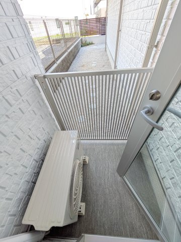 D-residence稲城のバルコニー