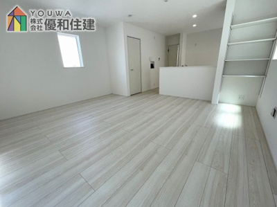 【居間・リビング】 | 新築戸建　明石松が丘３丁目