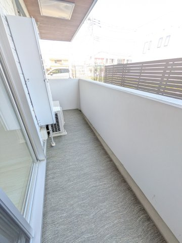 D-residence稲城のバルコニー
