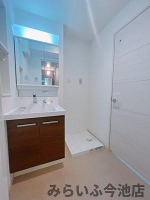 【洗面所】 | アビタシオン今池マルシェ | 洗濯機置き場