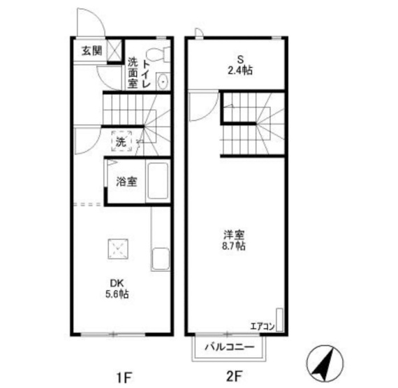 【間取り】 | リーブルⅠ