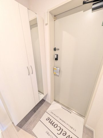 D-residence稲城の玄関