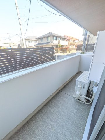 D-residence稲城のバルコニー