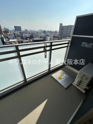 スワンズシティ大阪クレアストのバルコニー