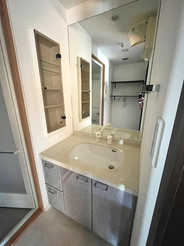 サーパス高木の洗面所