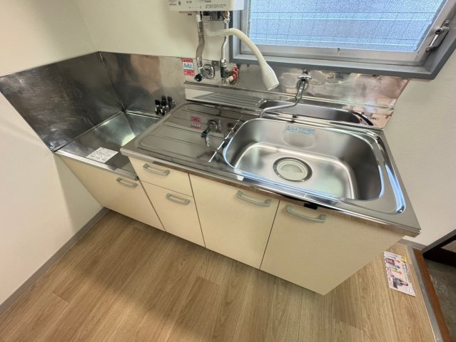 コーポパインビーチのキッチン|同間取り・別の部屋の写真です。