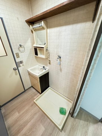 コーポパインビーチの洗面所|同間取り・別の部屋の写真です。