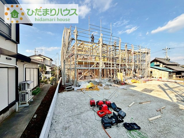 【外観】 | つくば市台町第3　新築戸建　2号棟 | 11/14撮影
