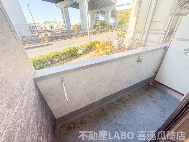 シャルム コートのバルコニー