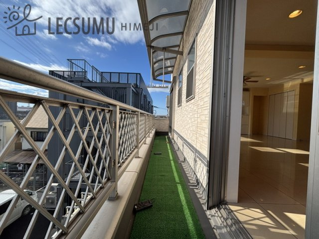 姫路市大津区真砂町/中古戸建のバルコニー