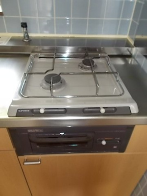 【設備】 | サンパティークおかもとＡ | ガスコンロ