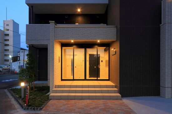 プログレスⅡのエントランス|毎日通るエントランスはこのようになっています