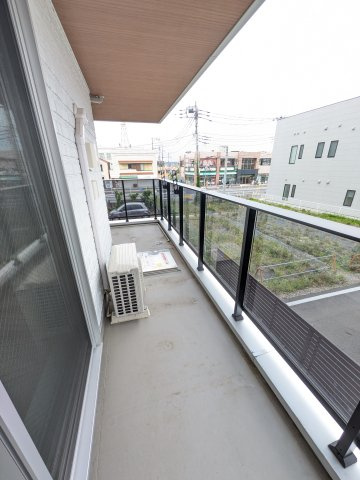 D-residence稲城のバルコニー