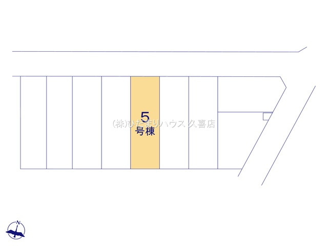 久喜栗原第2　新築一戸建て　05　リーブルガーデンの区画図|全9区画