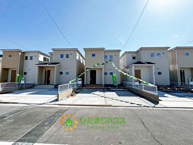 久喜栗原第2　新築一戸建て　05　リーブルガーデンの駐車場|2026/2/28　撮影