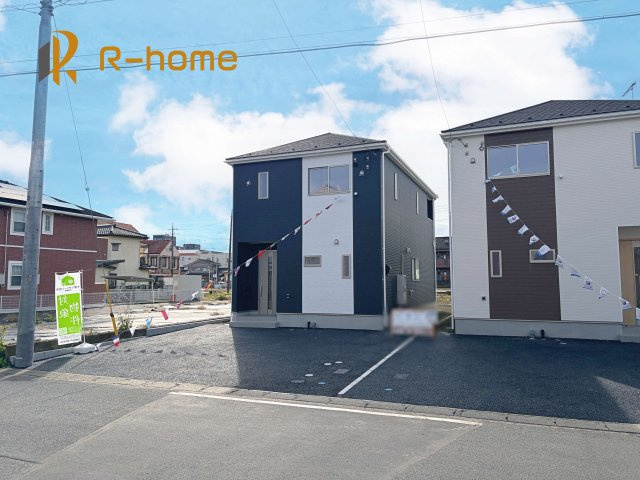 結城市結城第40　新築戸建て　2号棟の外観|ご予約を頂ければ、『平日』はもちろん『早朝』や『夜間』もご見学可能です♪お気軽にお申し付けください♪