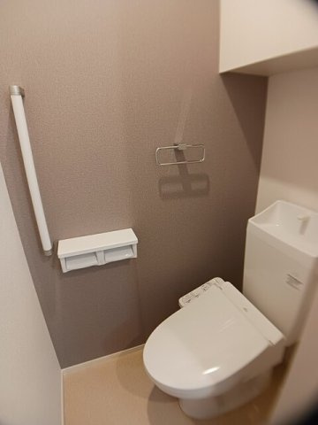 ガラシアⅡのトイレ|清潔感のあるトイレです