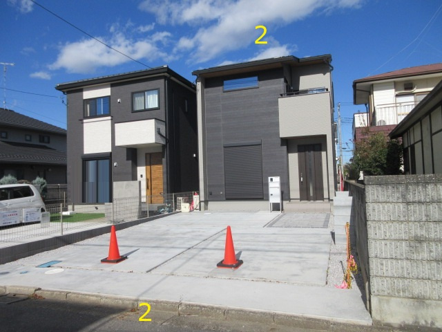 【仲介手数料無料】新築戸建　深谷市常盤町71-73（全2棟）の外観