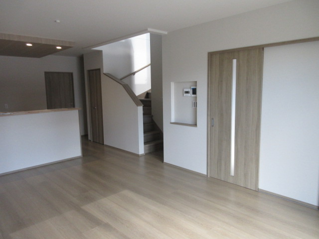 【仲介手数料無料】新築戸建　深谷市常盤町71-73（全2棟）の居間・リビング