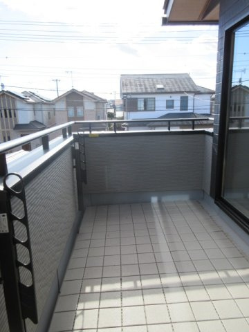 【仲介手数料無料】新築戸建　深谷市常盤町71-73（全2棟）のバルコニー