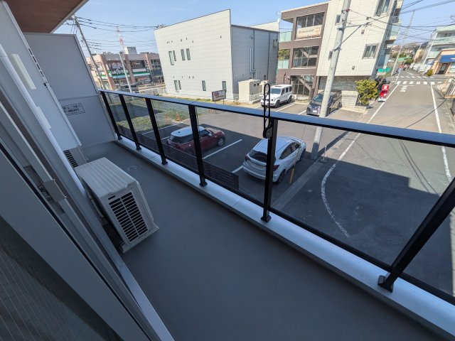 D-residence稲城のバルコニー
