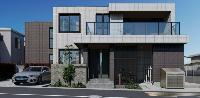 Ｅｃｈｅｌｌｅ　柿ノ木の外観パース