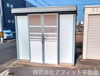 【その他共用部分】 | アマーレゆかり | 敷地内ゴミ置場