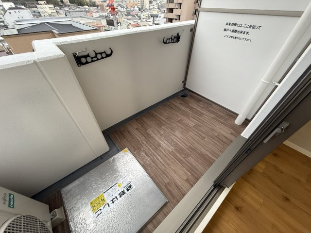 ONLYONE池田新町のバルコニー