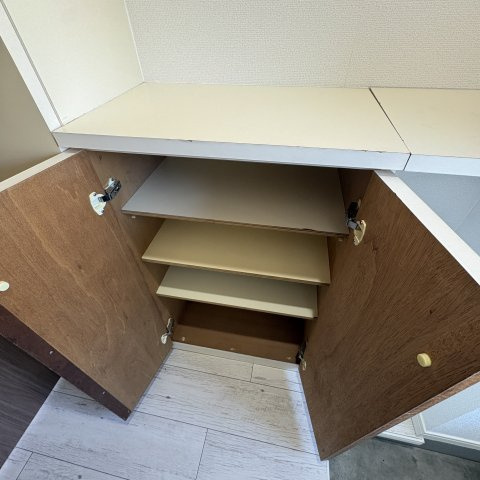 クリスタルハイツの収納