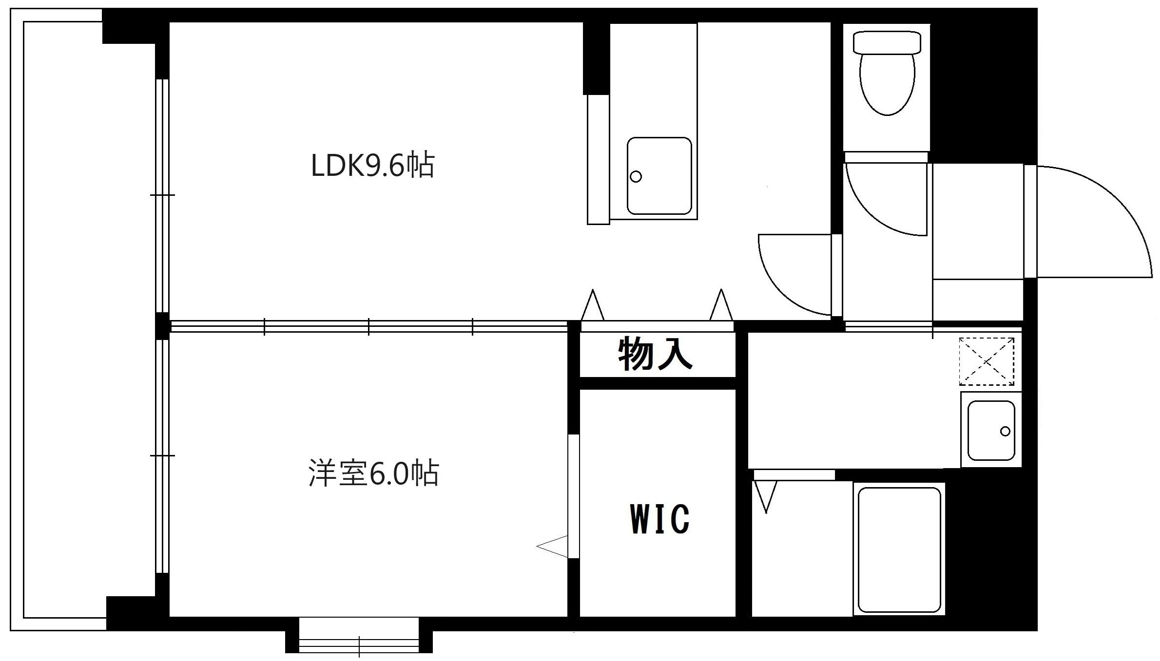 ヴィラ・デステの間取り