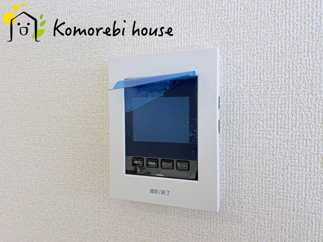 さいたま市西区三橋６丁目　新築一戸建て　ブルーミングガーデン　01の防犯設備|26.3.23撮影済み