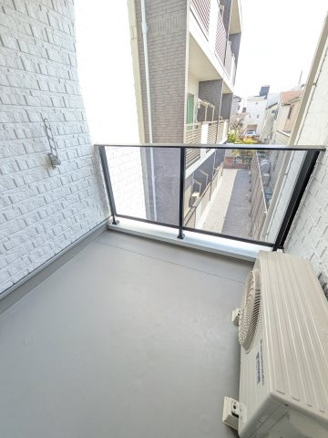 D-residence稲城のバルコニー