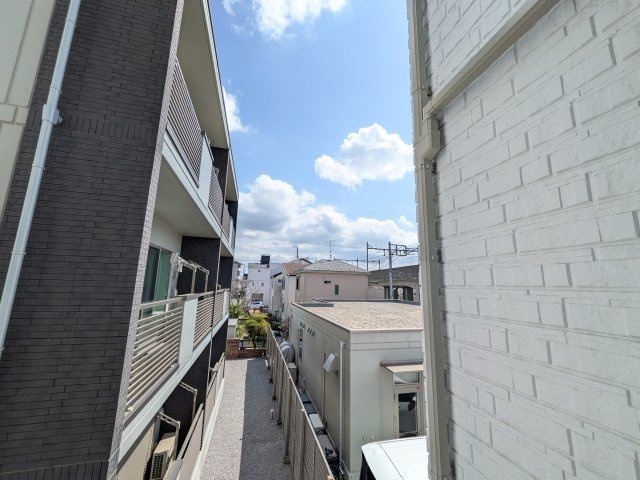 D-residence稲城のバルコニー